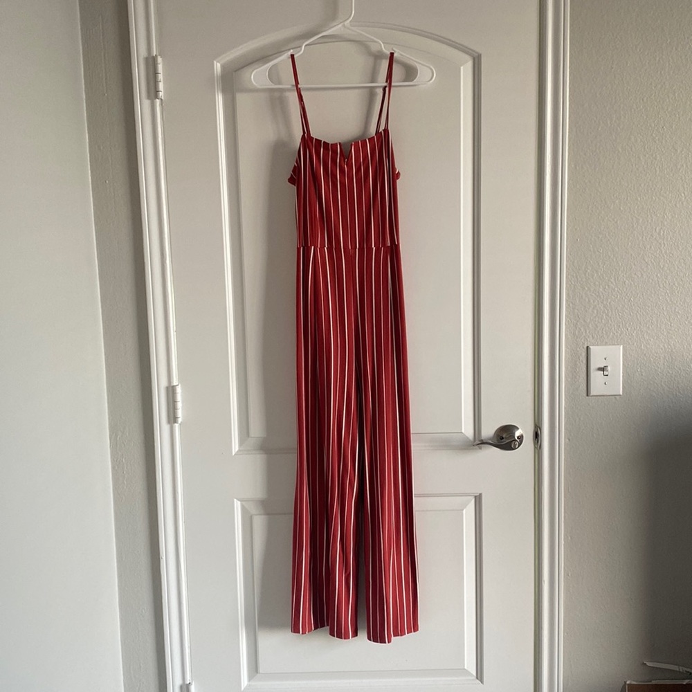 BERSHKA EIDE LEG JUMPSUIT
